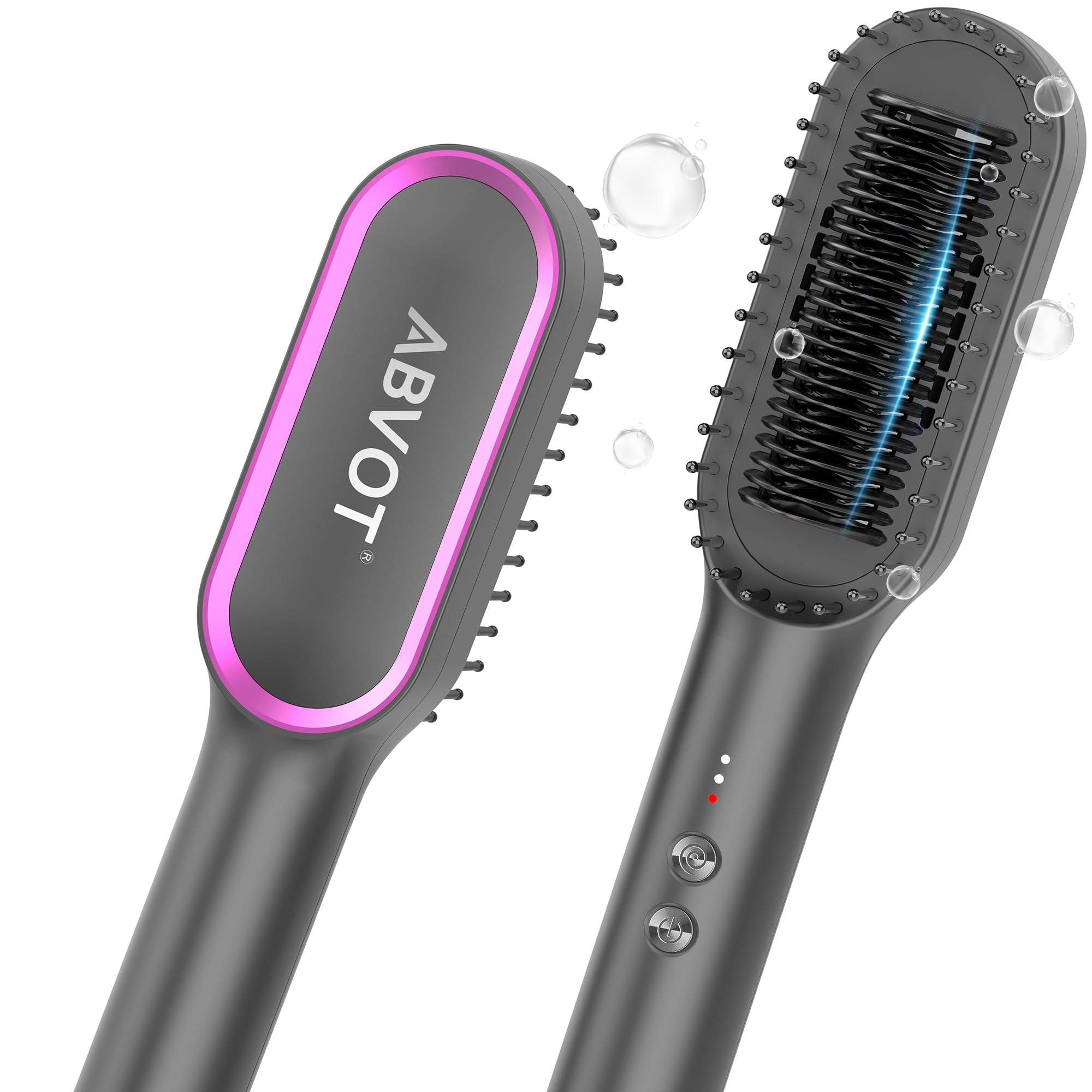 Amazon.com : Hair Straightener Brush, HC13 Straightening Brush